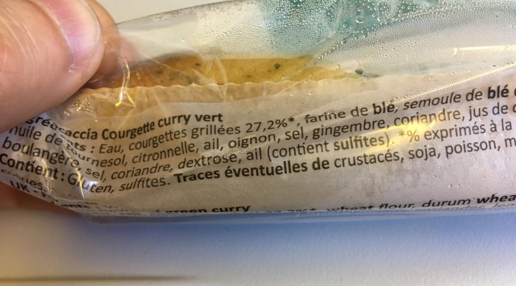 Air France, sans gluten