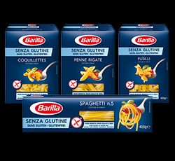 Barilla, gamme sans-gluten