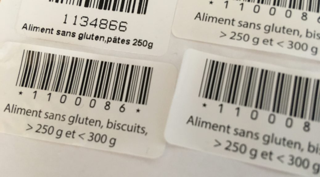 Vignettes Sécu Sans gluten